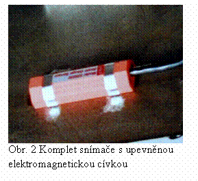 Textov pole:  
Obr. 2 Komplet snmae s upevnnou elektromagnetickou cvkou
